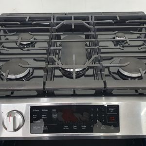 Used Less Than 1 Year Samsung NX60T8311SS Stove 2