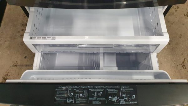 Used Less Than 1 Year Samsung Refrigerator RF25HMEDBSG