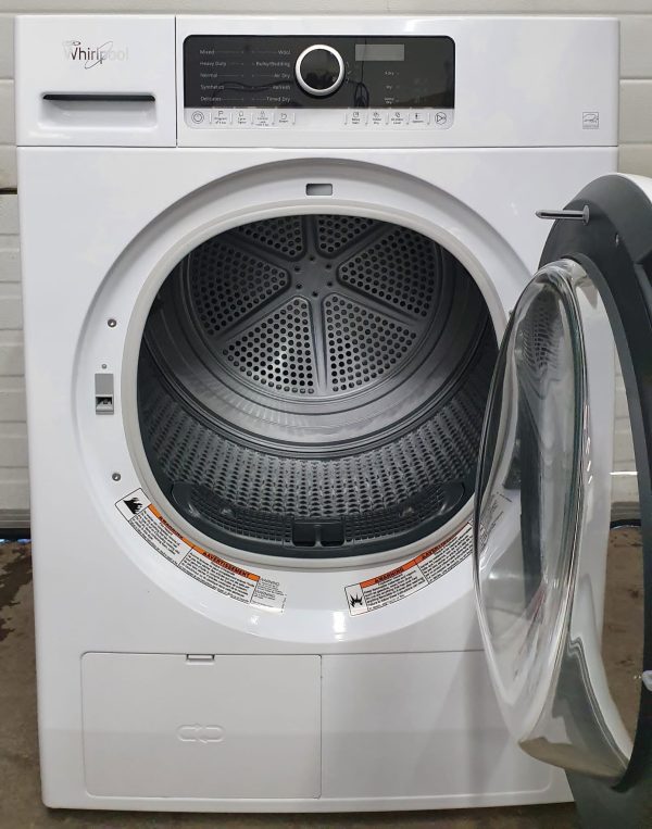 Used Less Than 1 Year Whirlpool Electrical Ventless Dryer YWHD5090GW