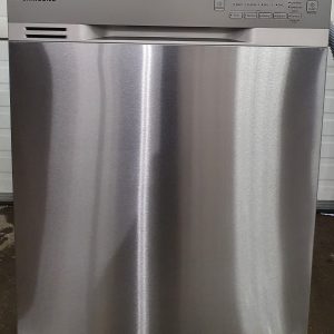 Used Less Than1 Year Samsung Dishwasher DW80J3020US 1