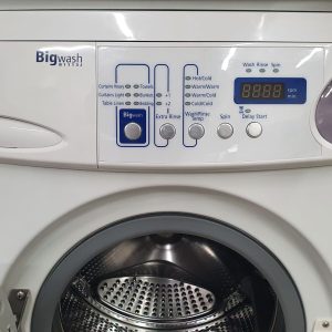 Used Samsung Set Apartment Size Washer B1113J and Dryer DV665JW 5