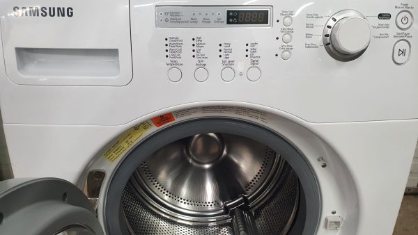 Used Samsung Set Washer WF203ANW and Dryer DV203AEW
