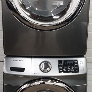 Used Samsung Set Washer WF42H5200AP and Dryer DV42H5200EP 1