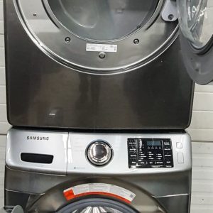 Used Samsung Set Washer WF42H5200AP and Dryer DV42H5200EP 2