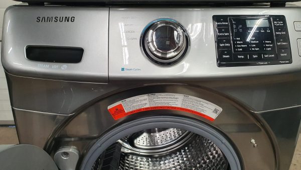 Used Samsung Set Washer WF42H5200AP and Dryer DV42H5200EP