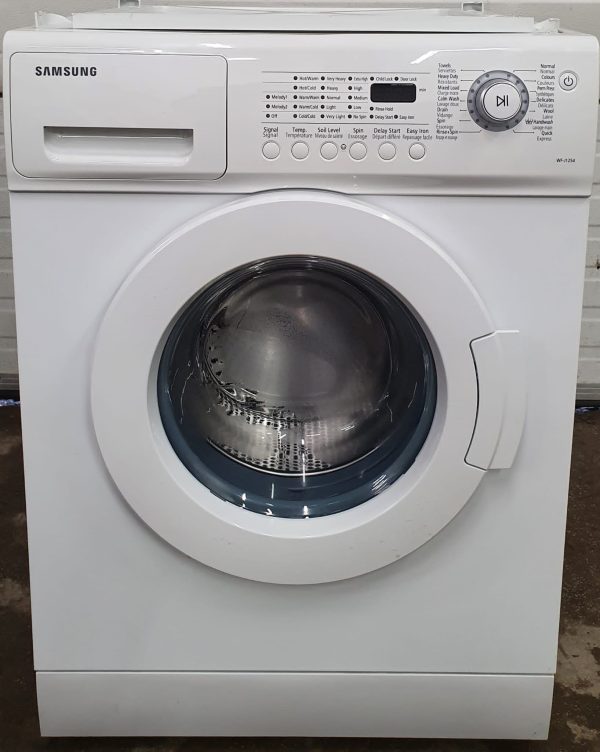 Used Samsung Washer Apartment Size WF-J1254