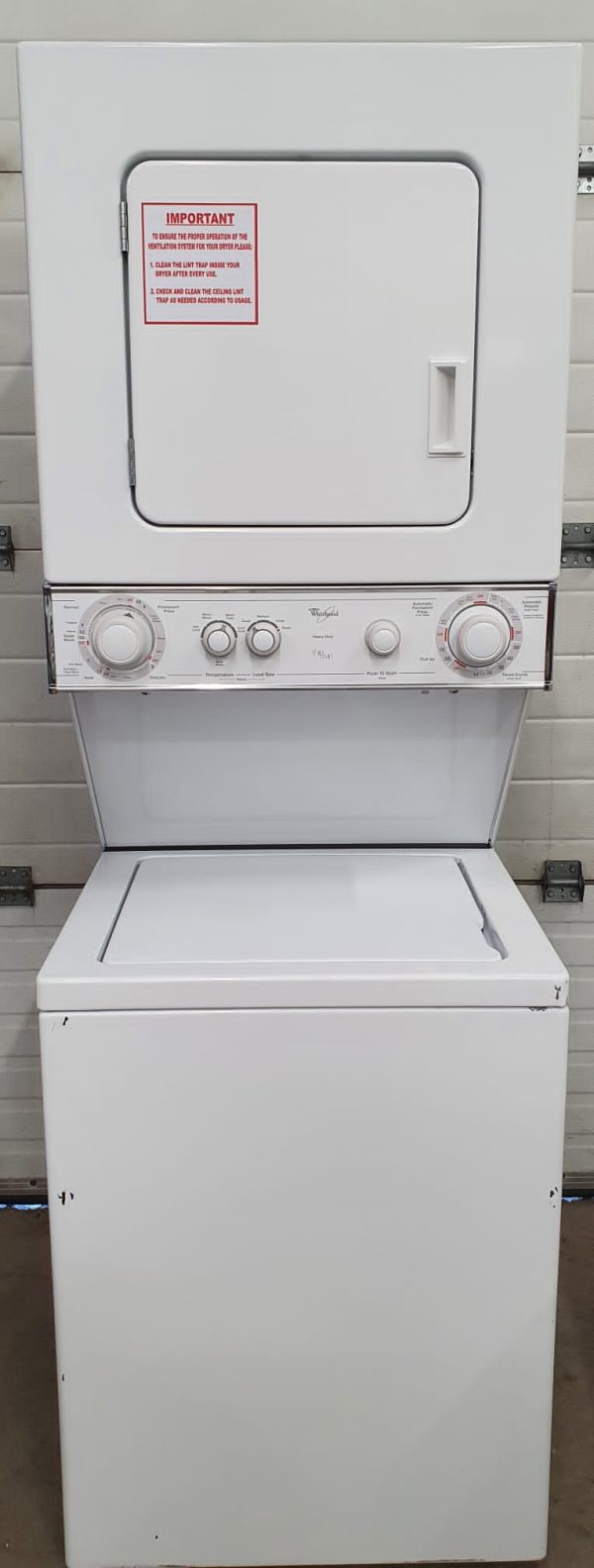 Used Whirlpool Laundry Center Apartment Size YLTE5243DQ9