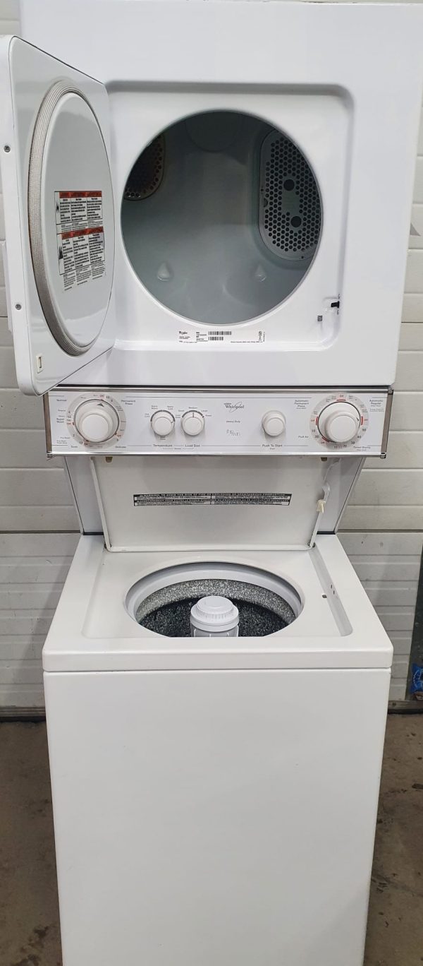 Used Whirlpool Laundry Center Apartment Size YWET4024HW0