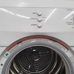 Used Whirlpool Set Apartment Size Washer WGC7500VW2 and Dryer YEED7500YW2 2
