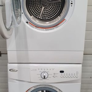 Used Whirlpool Set Apartment Size Washer WGC7500VW2 and Dryer YEED7500YW2 3