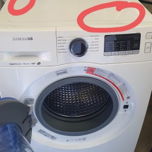 OPEN BOX SAMSUNG APPARTMENT SIZE WASHER WW22K6800AW 2