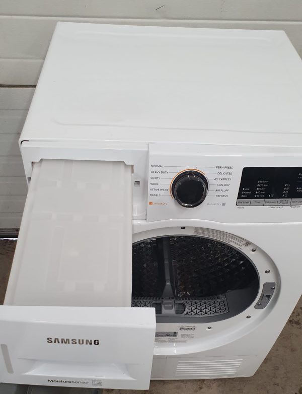 Open Box Samsung Ventless Dryer DV22N6800HW Apartment Size