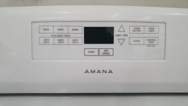 Used Amana Electrical Stove YACR4303MFW2
