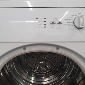 USED BLOMBERG SET APPARTMENT SIZE WASHER WM67121NBL00 AND DRYER DV17542 1