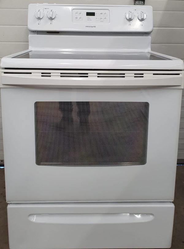 Used Frigidaire Electric Stove CFEF3018LWH