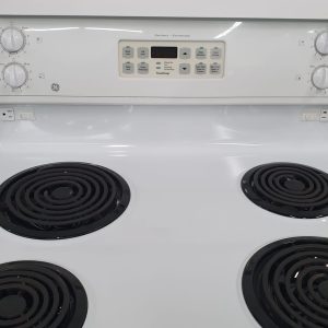 USED GE ELECTRICAL STOVE GRSL3640ZWW3 1
