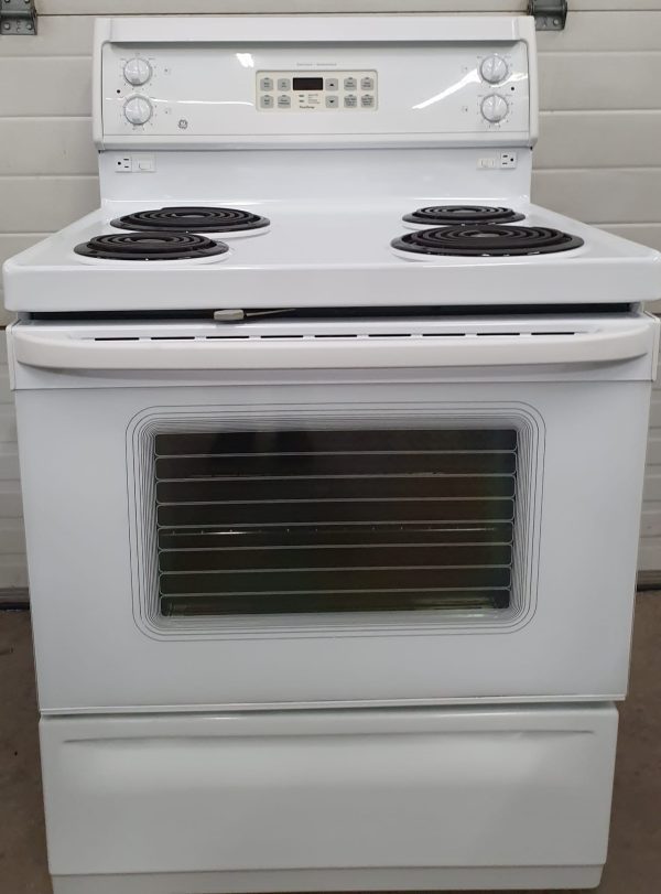 Used GE Electrical Stove GRSL3640ZWW3