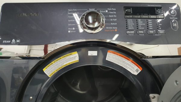 Used Samsung Set Washer WF397UTPAGR/A2 and Dryer DV405ETPAGR
