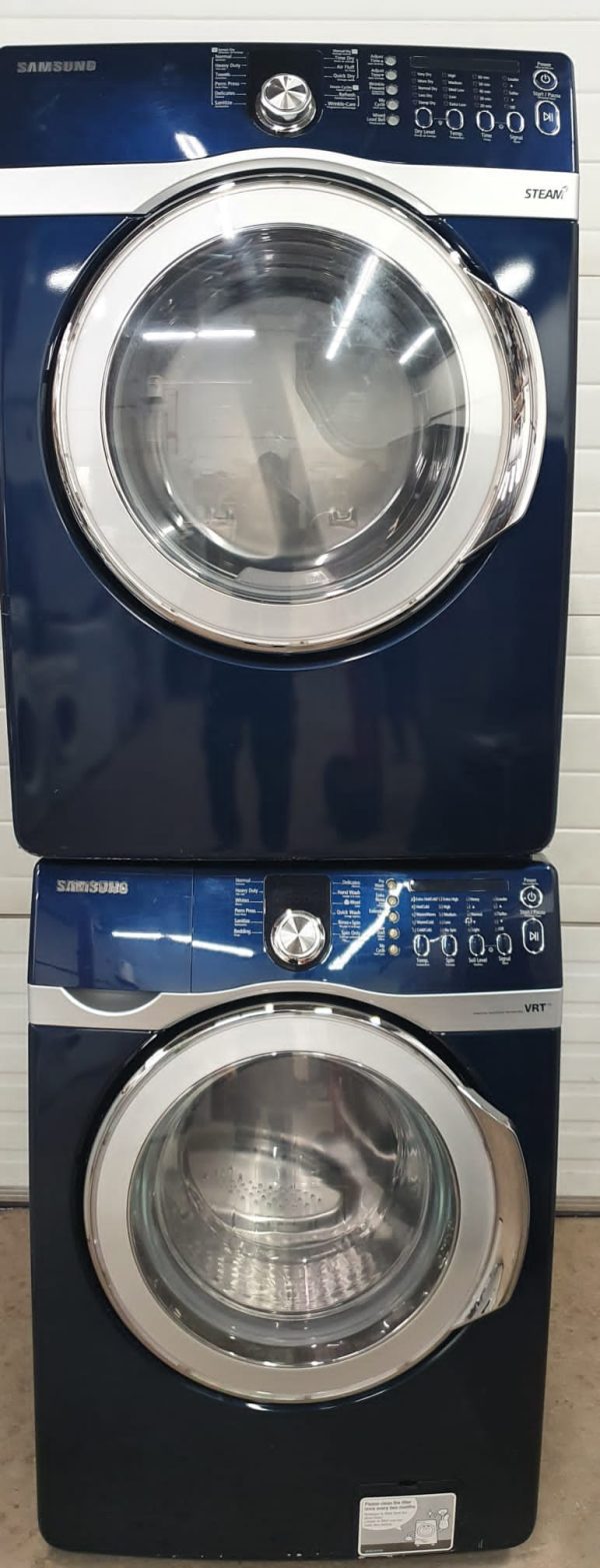 Used Samsung Set Washer WF409SNL and Dryer DV4809SEL