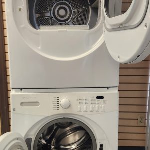 USED SET FRIGIDAIRE WASHER FAFW3801LW0 4.0 cu ft AND DRYER AEQ6999CES2 6.8 cu ft 362728 1099 BARRIE 2
