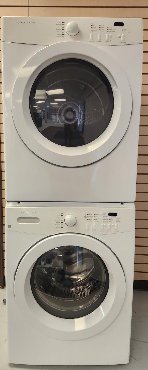 Used Set Frigidaire Washer FAFW3801LW0 and Dyer AEQ6999CES2