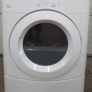USED WHIRLPOOL ELECTRICAL DRYER YWED9050XW2 1 1