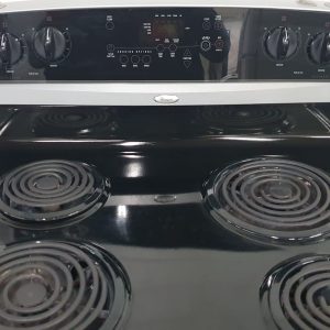 USED WHIRLPOOL ELECTRICAL STOVE WERP3100PS2 3
