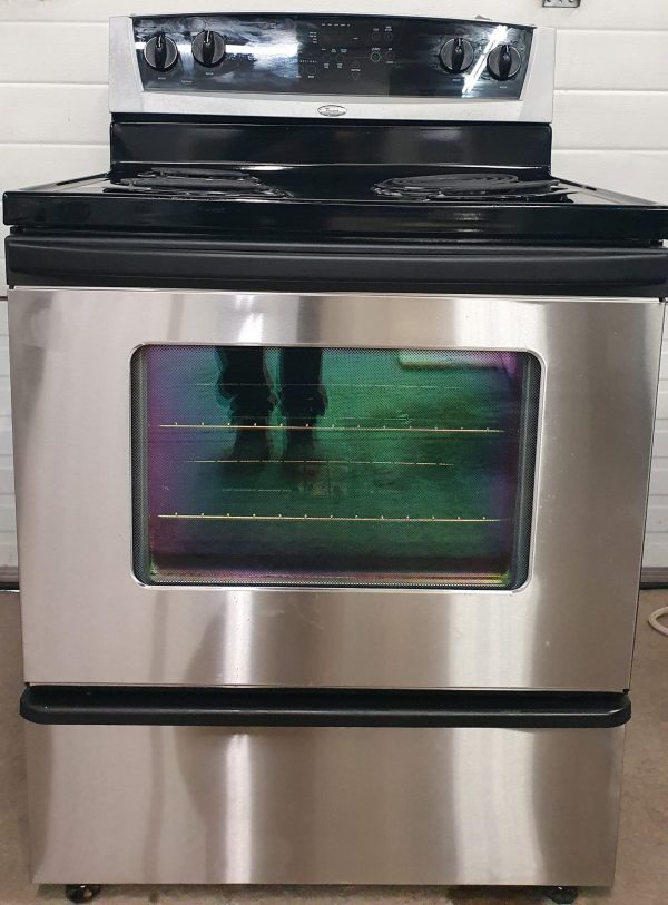 Used Whirlpool Electric Stove WERP3100PS2
