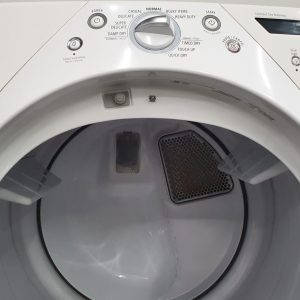 USED WHIRLPOOL SET WASHER WFW9400SW03 4.8 cu ft and ELECTRICAL DRYER YMED9400SW2 3