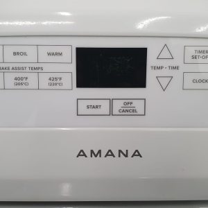 Used Amana Electrical Stove YACR4304MFW 5