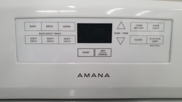 Used Amana Electrical Stove YACR4304MFW