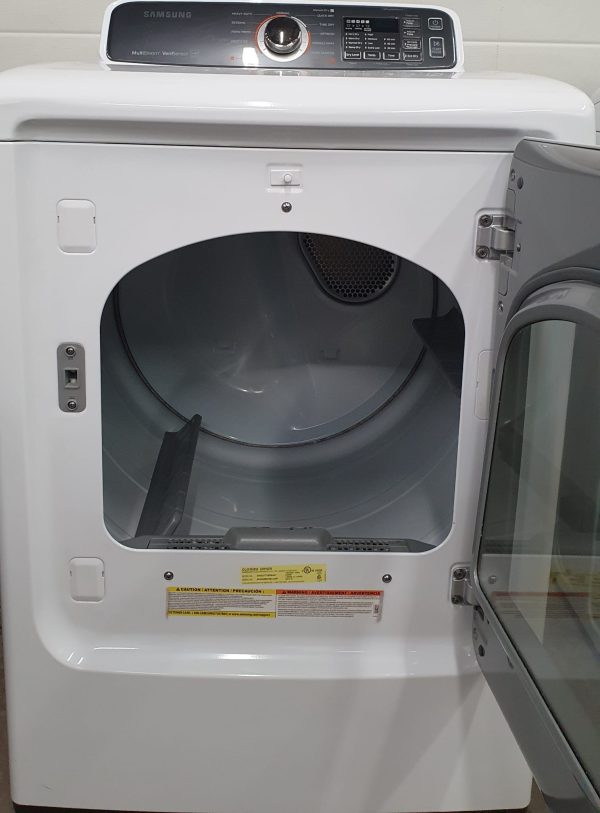 Used Electric Dryer Samsung DV48J7770EW
