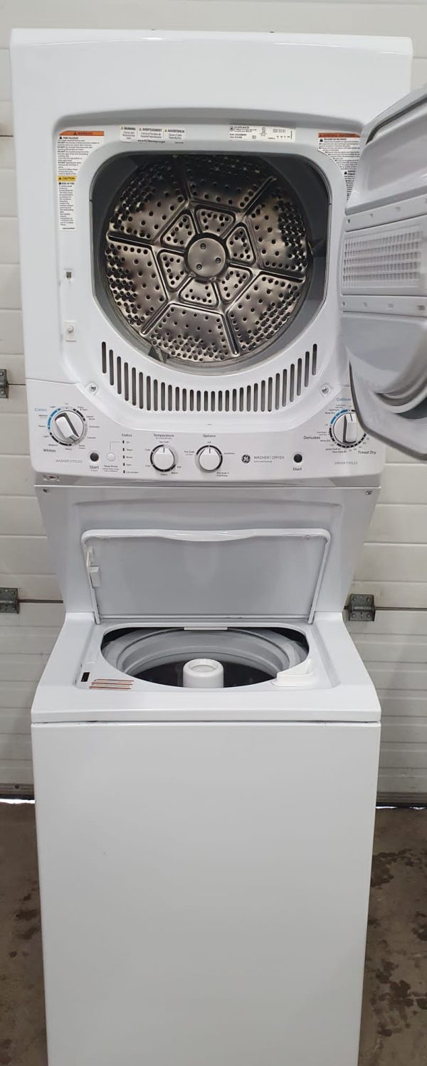Used GE Laundry Centre Apartment Size GUD24ESMMWW