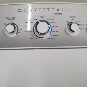 Used GE Set Washer GTW485BMM0WS and Dryer GDT45EAMJ0WS 2