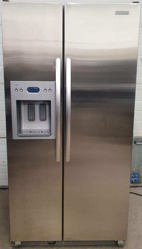 Used  Kitchenaid Refrigerator KSCS25FTMS02 Counter Depth