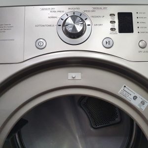 Used LG Set Washer WM2350HSC and Dryer DLE3733S 3