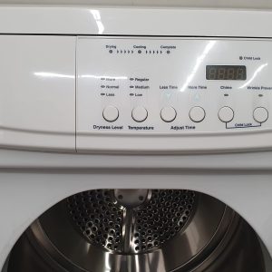 Used Maytag Apartment Size Electrical Dryer MDE2400AZW 1