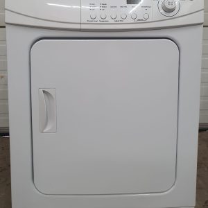 Used Maytag Apartment Size Electrical Dryer MDE2400AZW 2