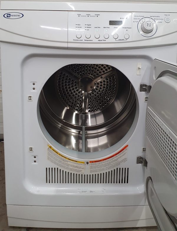 Used Maytag Apartment Size Electric Dryer MDE2400AZW
