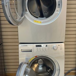 Used Samsung Set Washer WF203ANS and Dryer DV203AES 2