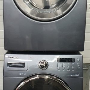Used Samsung Set Washer WF351ANS and Dryer DV229AEG 5