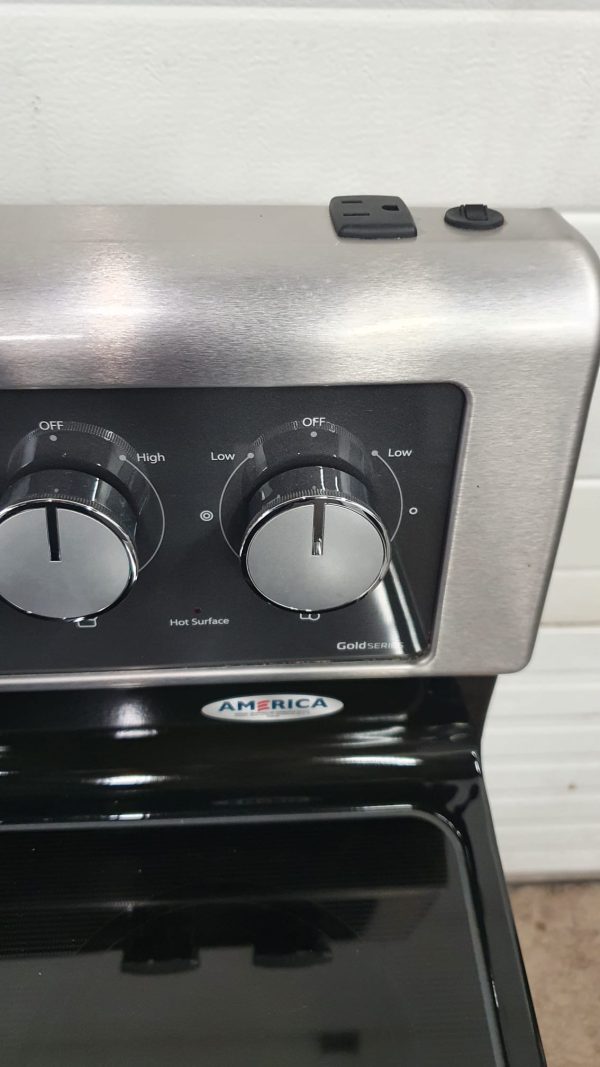 Used Whirlpool Electric Stove YWFE710H0BS1