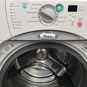 Used Whirlpool Set Washer GHW9150PW4 and Dryer YGEW9250PW1 1