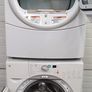 Used Whirlpool Set Washer GHW9150PW4 and Dryer YGEW9250PW1 5