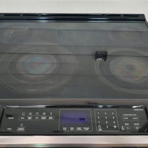 Used Whirlpool Slide In Electric Stove YWEE745H0FS2 5