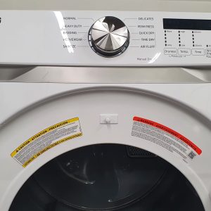 Open Box Samsung Set Washer WF45T6000AW and Dryer DVE45T6005W 1