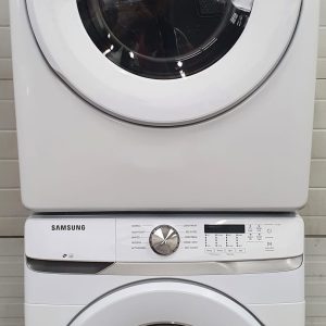 Open Box Samsung Set Washer WF45T6000AW and Dryer DVE45T6005W 5
