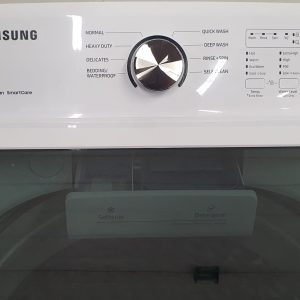Open Box Samsung Washing Machine WA44A3205AW 3