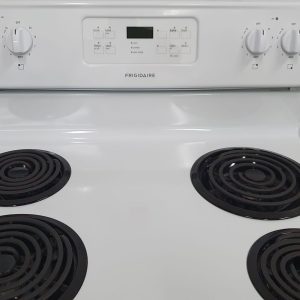 Used Frigidaire Electric Stove CFEF3016LWH 2