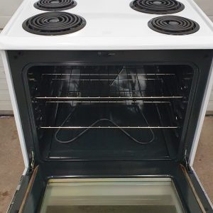 Used Frigidaire Electric Stove CFEF3016LWH 4